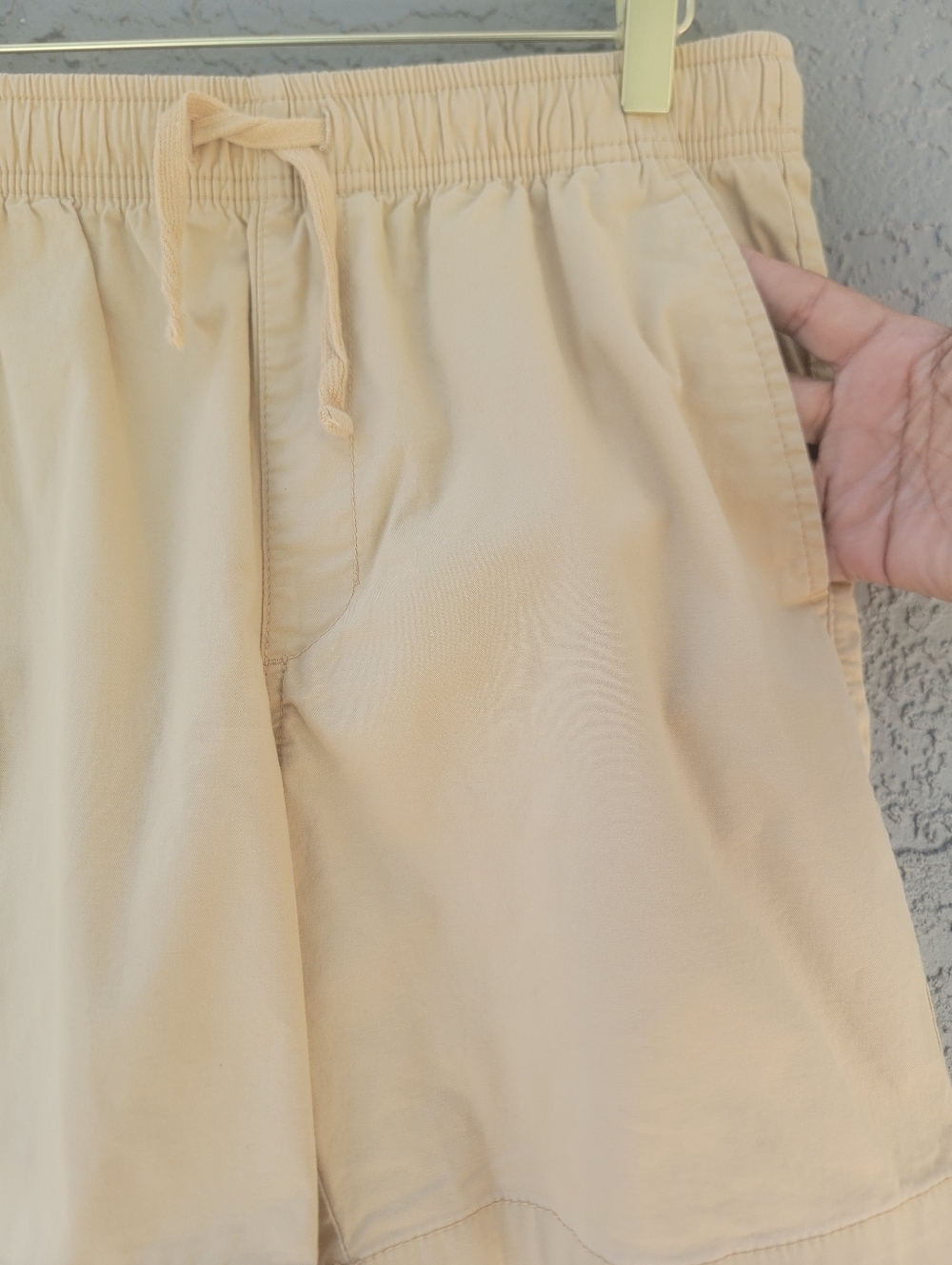 Old Navy Built-In Flex Jogger Shorts butter Yellow Mens Small summer - Picture 7 of 9